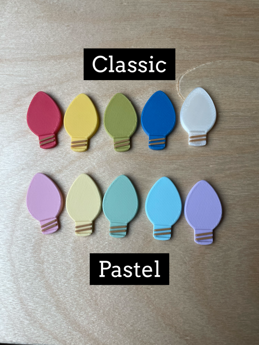 *Small Christmas Light Counters