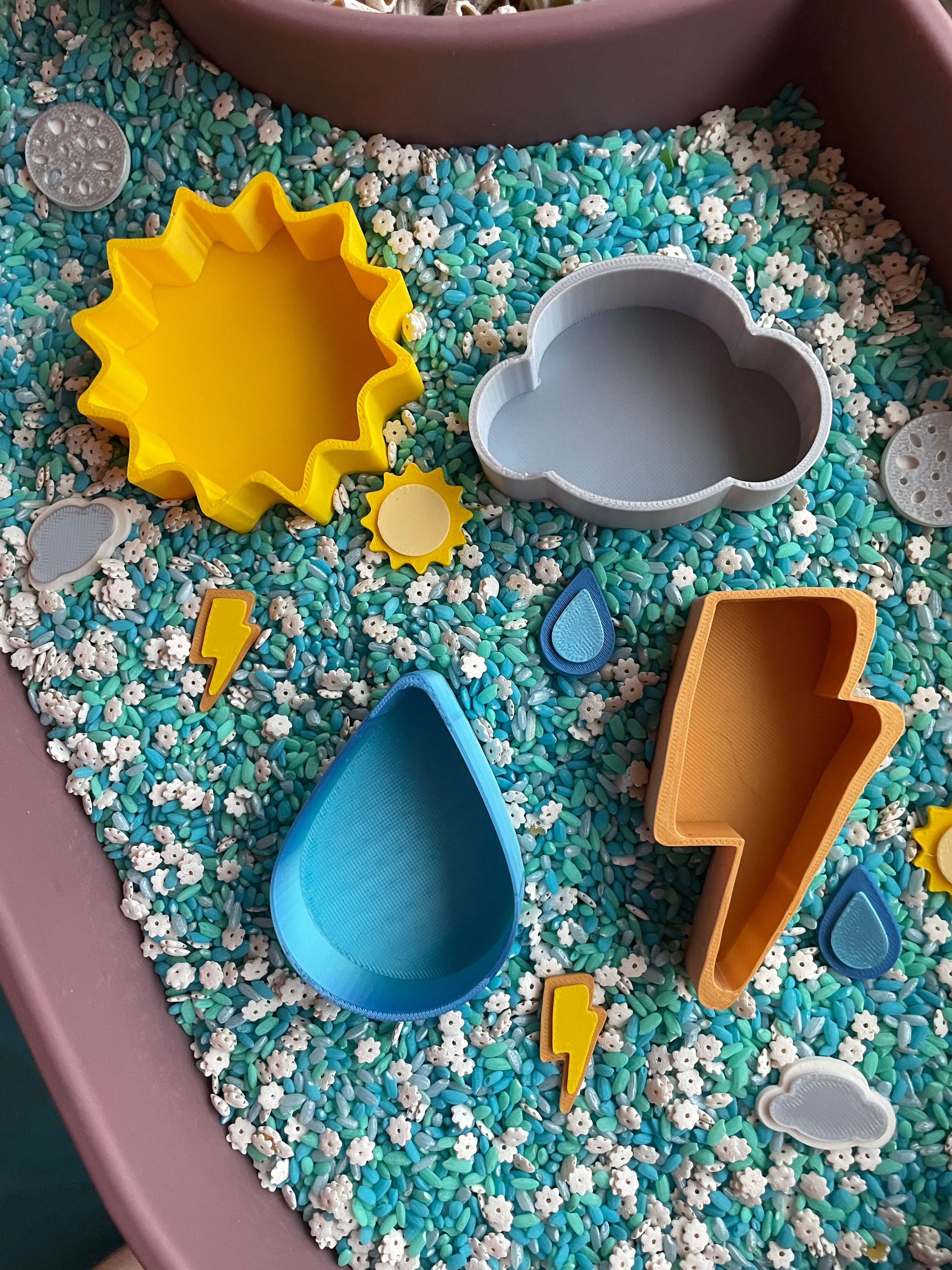 Weather Mini Bowls - Set or Individual