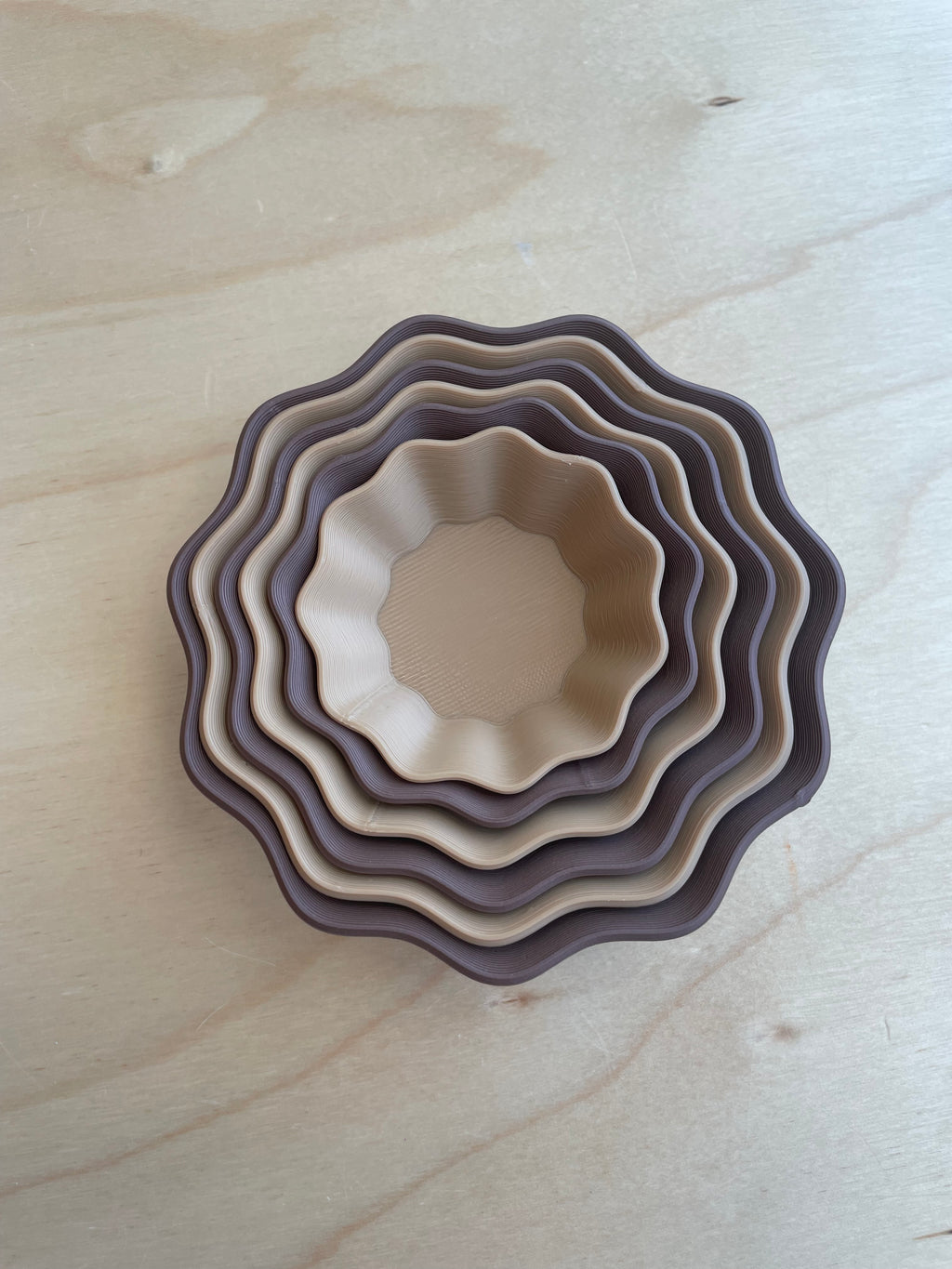 Nestled Bowls - Classic Rainbow & Neutrals