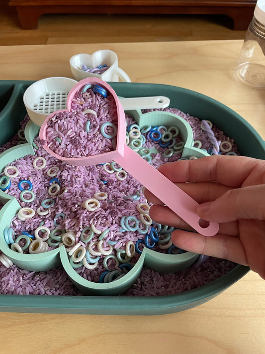 *Mini HEART Sifter with handle