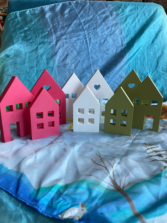 *Trio of Little Houses