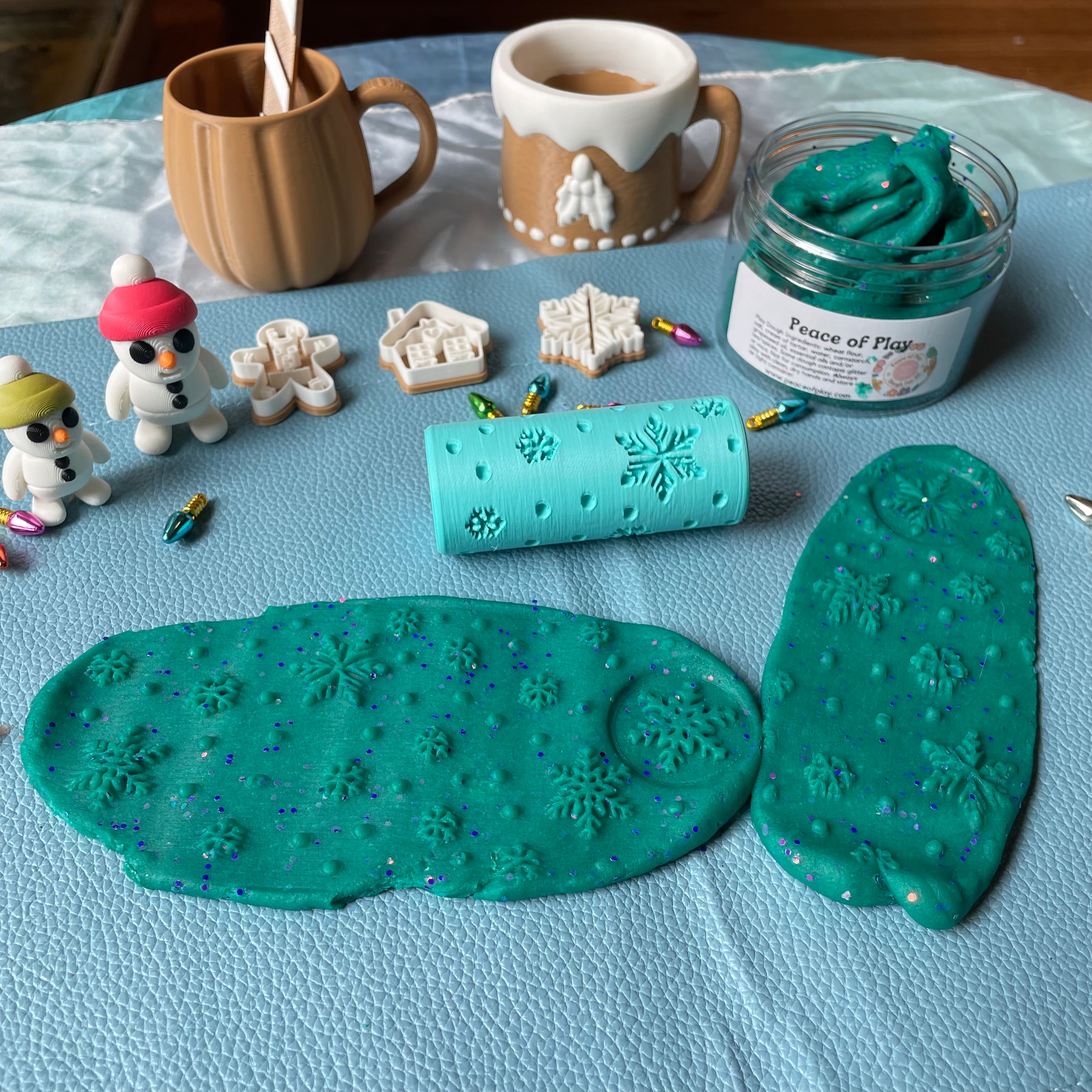 Snowflake Dough Roller