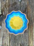 Nestled Bowls - Ocean Layers of Sandy Sets