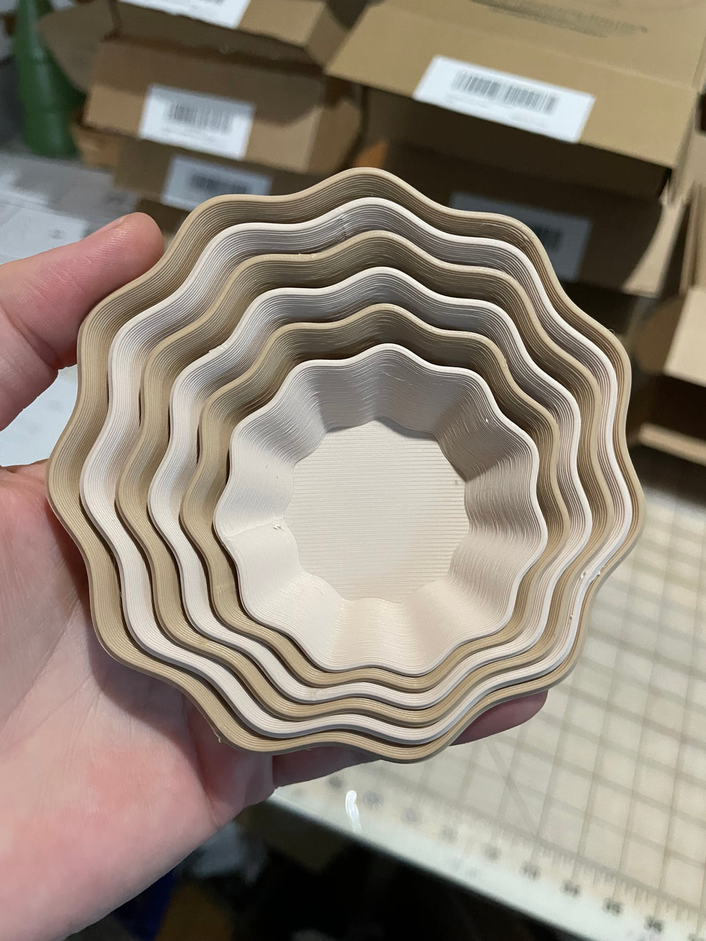 Nestled Bowls - Classic Rainbow & Neutrals
