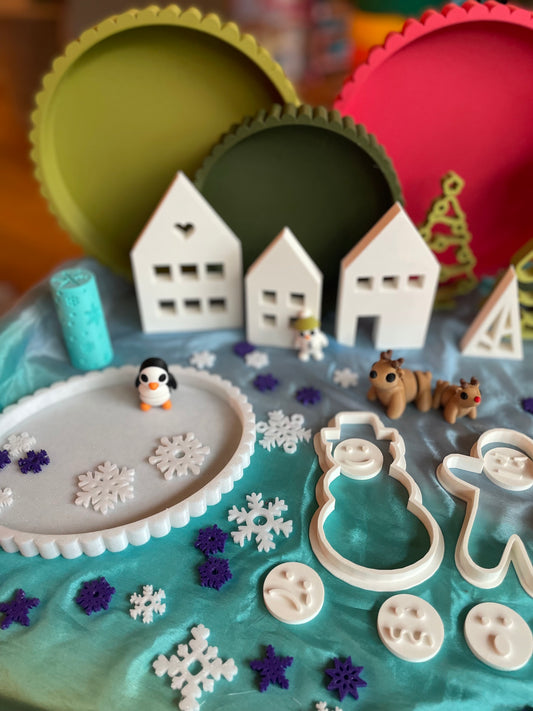 *Trio of Little Houses