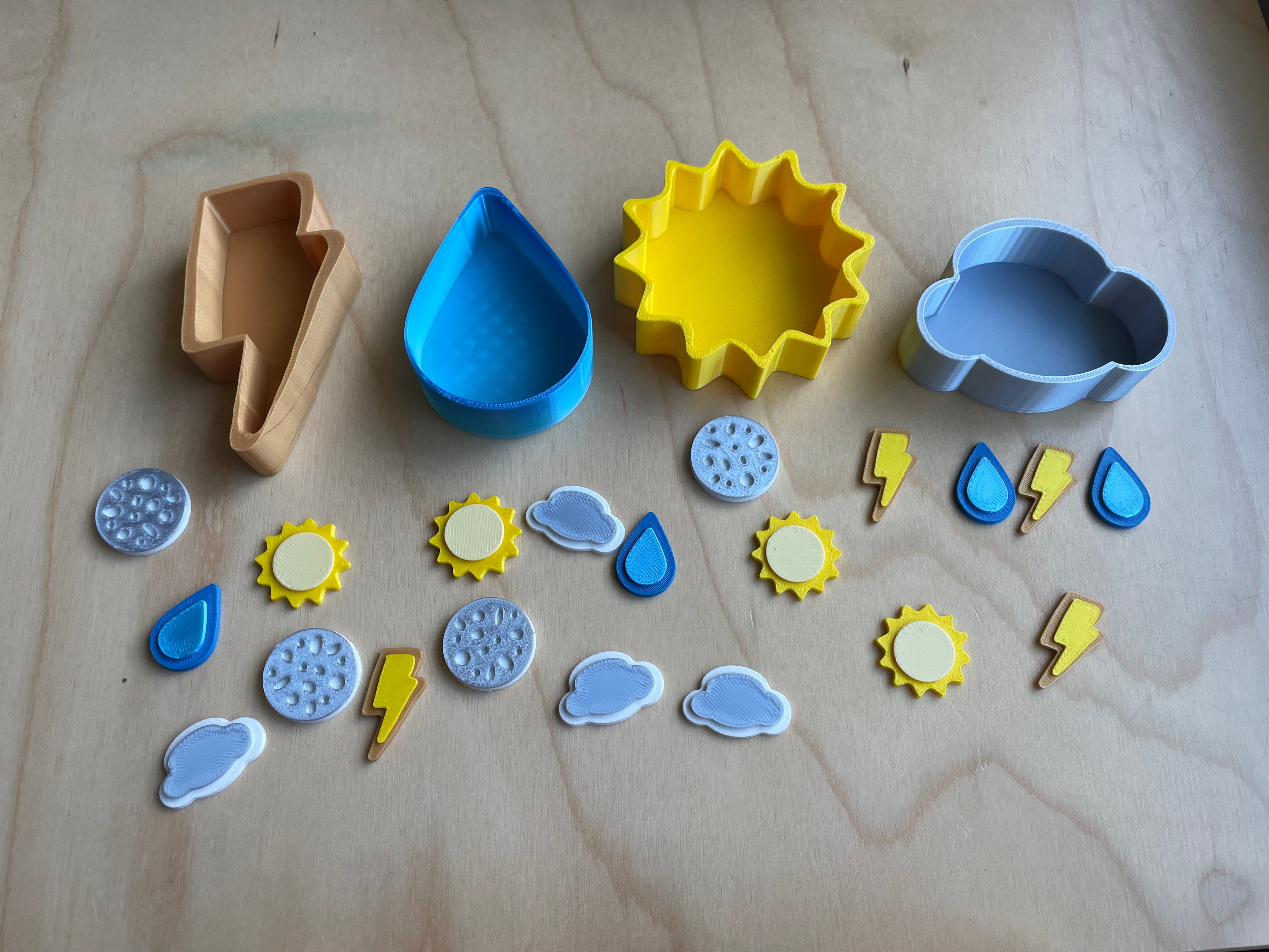 Weather Mini Bowls - Set or Individual