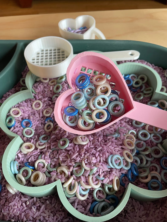 *Mini HEART Sifter with handle