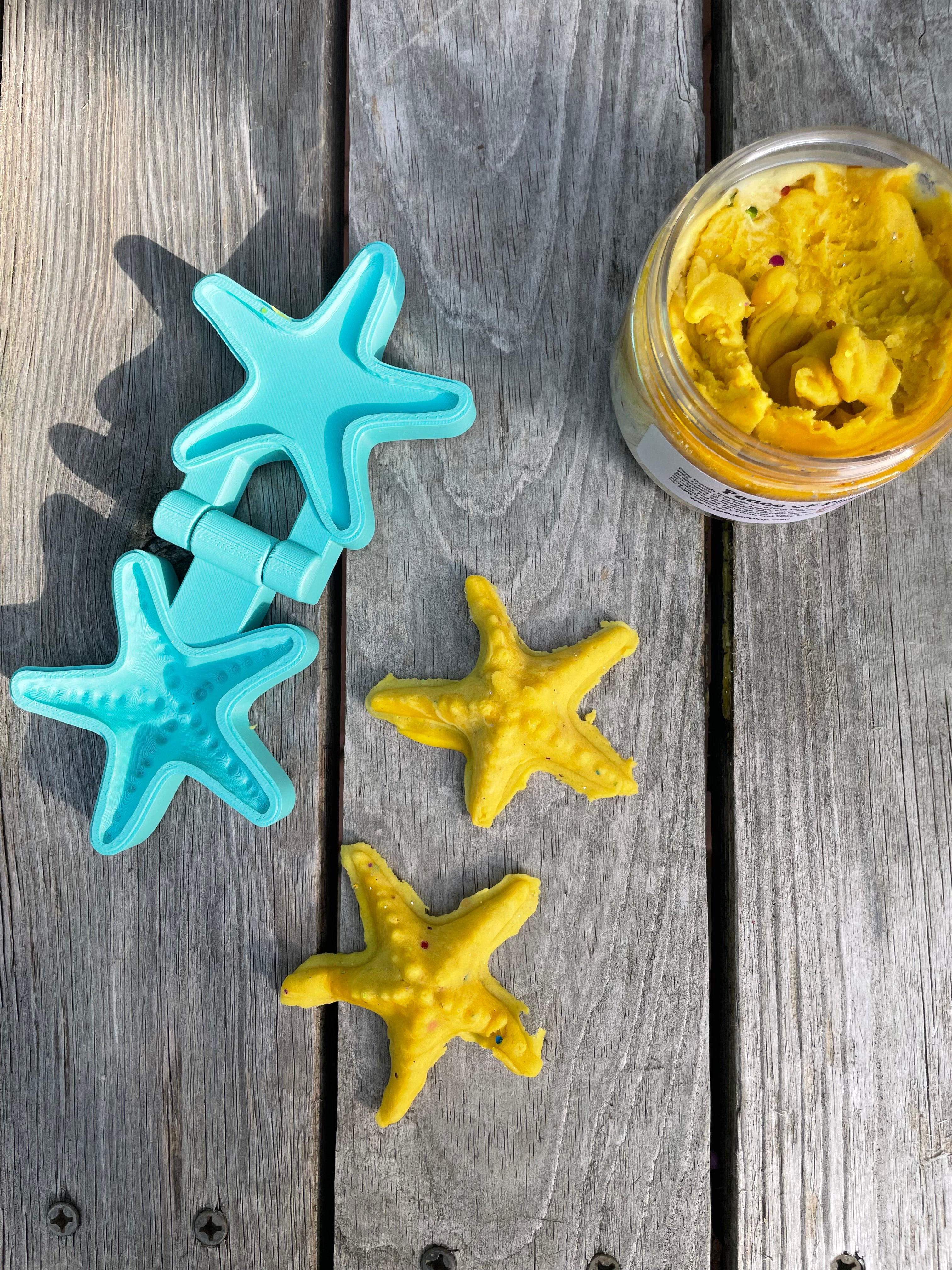 Sea Star Dough Mold