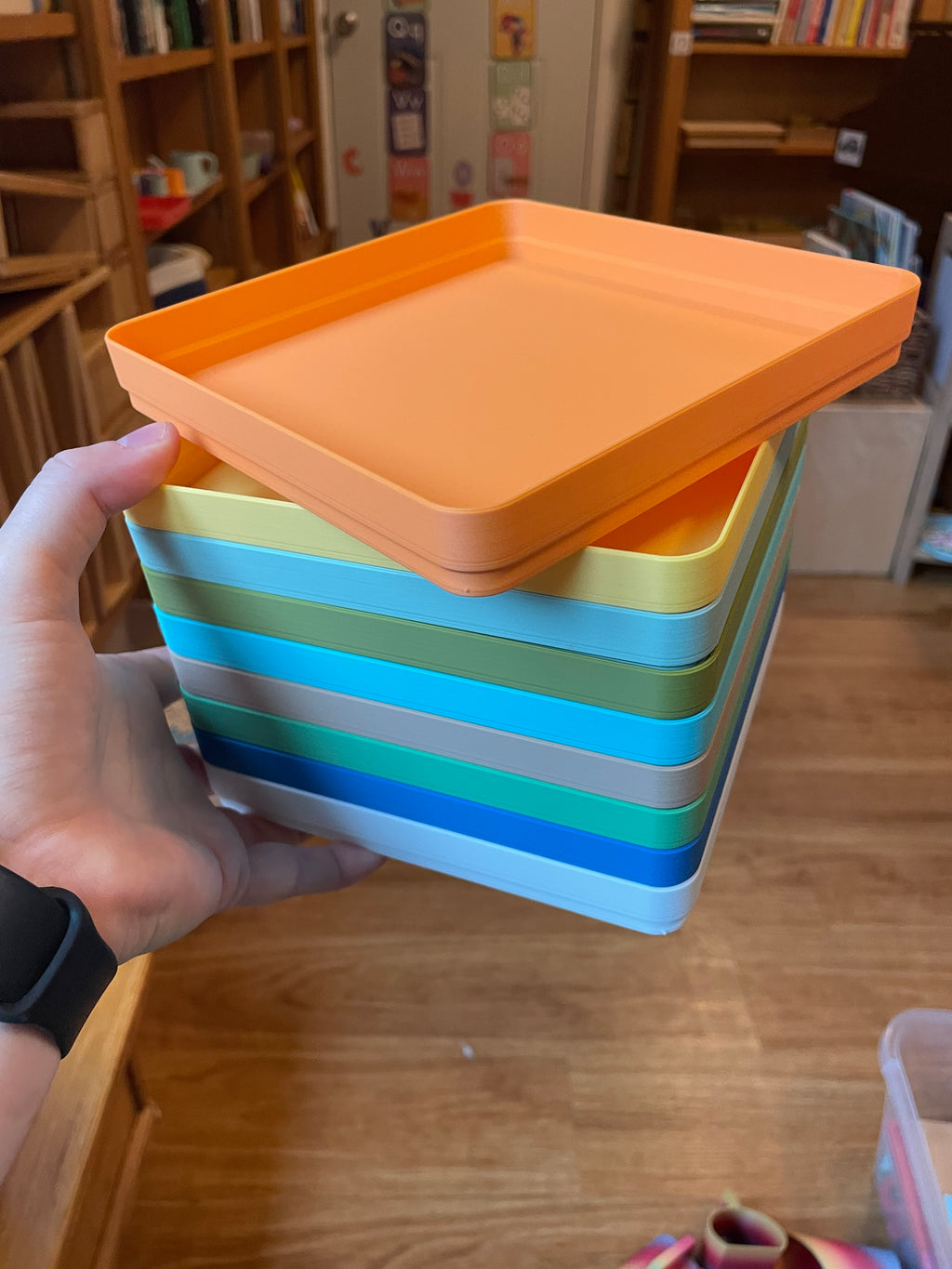 Stacking Trays